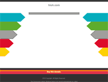 Tablet Screenshot of hioh.com